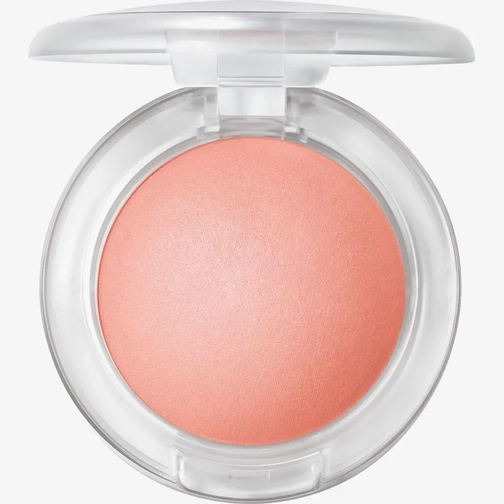 MAC Go Play Bouncy Blush in Cheer Up - Soft Pale Peachy Pink
